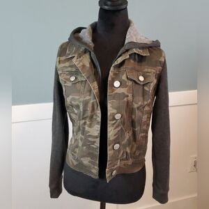 Wallflower Camo Jacket S Hooded